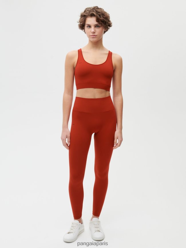 jaspe rouge Pangaia vêtements femmes DH84F0388 mouvement x leggings