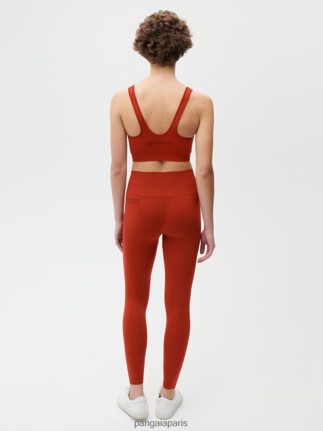 jaspe rouge Pangaia vêtements femmes DH84F0388 mouvement x leggings
