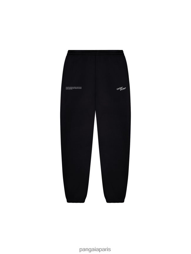 noir Pangaia vêtements femmes DH84F0324 pantalon de survêtement x victor victor signature