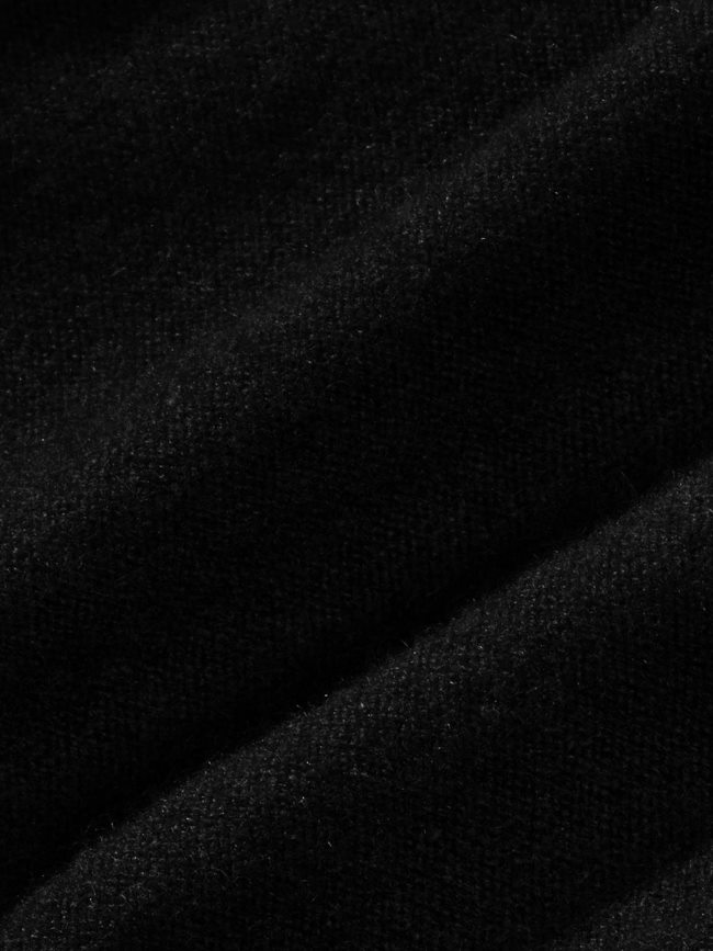 noir Pangaia vêtements femmes DH84F0349 pantalon de jogging ample en cachemire recyclé