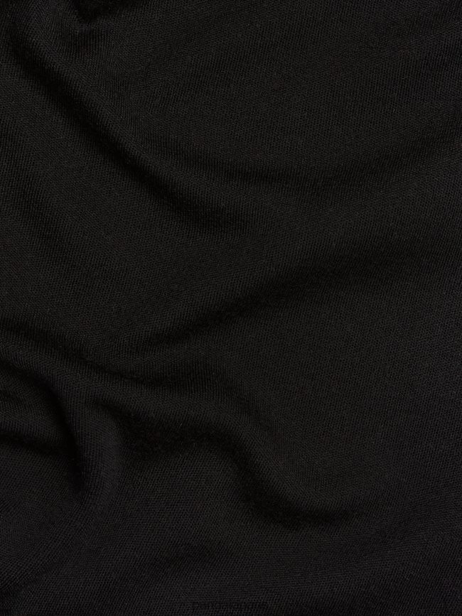 noir Pangaia vêtements femmes DH84F0360 pantalon de survêtement en laine mérinos