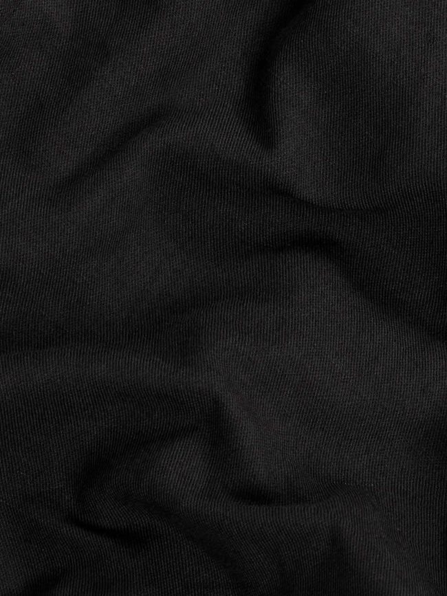 noir Pangaia vêtements femmes DH84F0374 pantalon cargo en coton bio mélangé