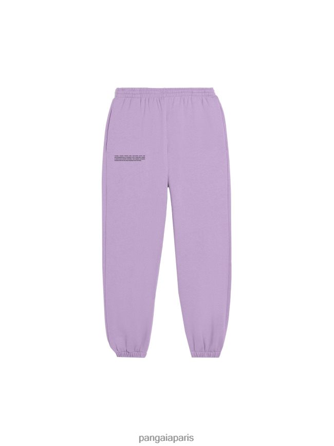 orchidée violette Pangaia vêtements femmes DH84F0302 pantalon de survêtement signature