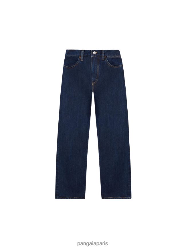 rincer laver Pangaia vêtements femmes DH84F0383 jean taille haute en denim ortie