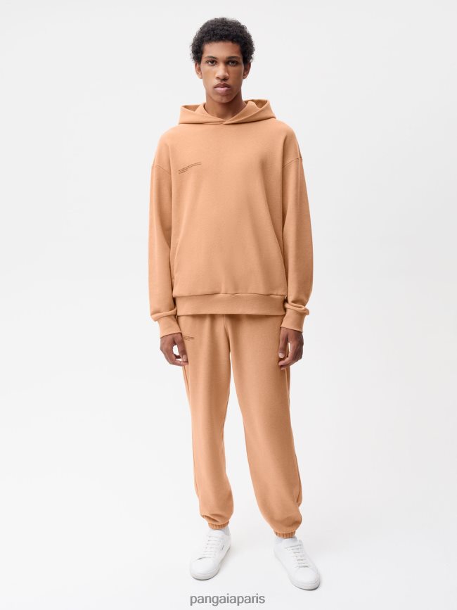 rooïbos rouge Pangaia vêtements femmes DH84F0363 pantalon de survêtement à teinture alimentaire