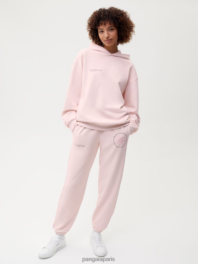 rose geyser à mi-chemin Pangaia vêtements femmes DH84F0372 pantalon de survêtement signature lab colorifix