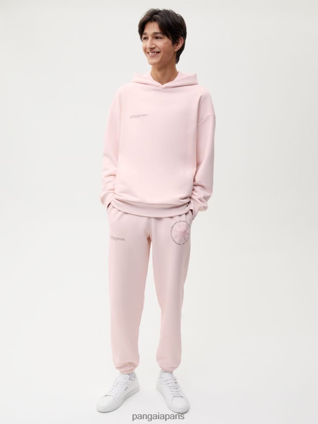 rose geyser à mi-chemin Pangaia vêtements femmes DH84F0372 pantalon de survêtement signature lab colorifix