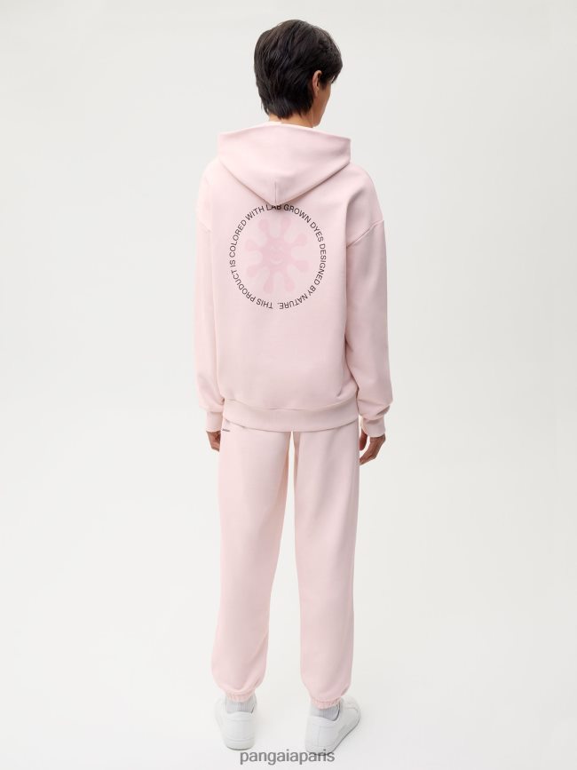 rose geyser à mi-chemin Pangaia vêtements femmes DH84F0372 pantalon de survêtement signature lab colorifix