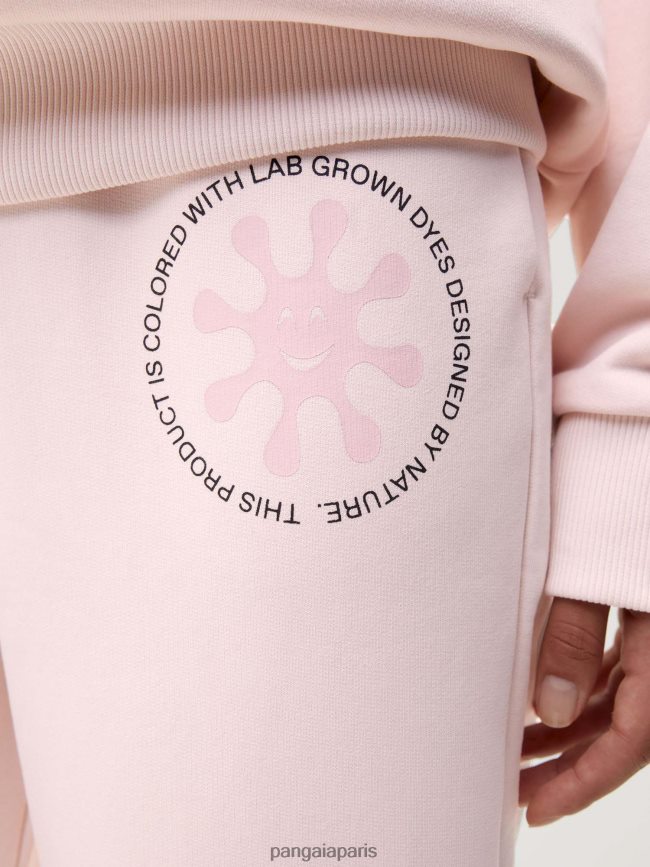 rose geyser à mi-chemin Pangaia vêtements femmes DH84F0372 pantalon de survêtement signature lab colorifix