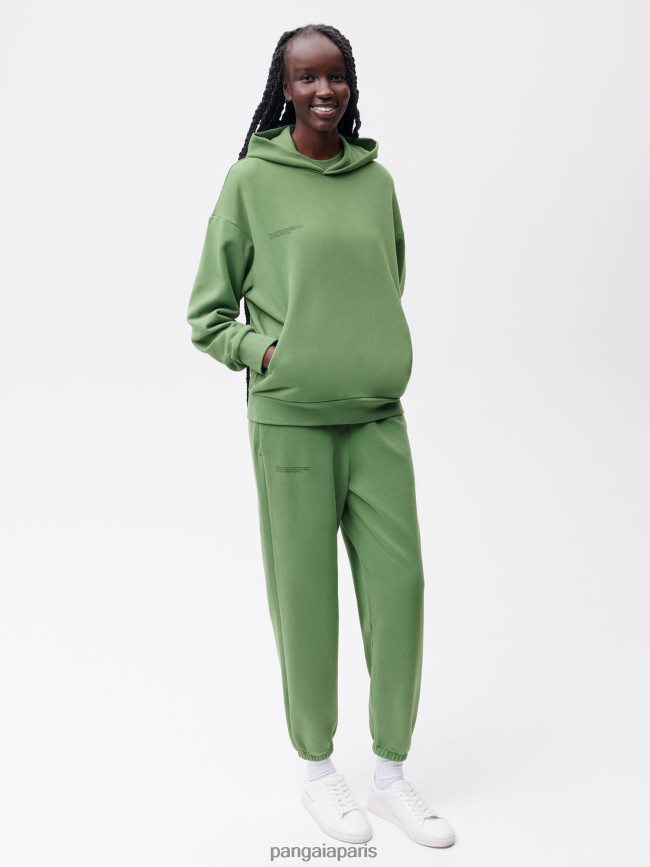 tige verte Pangaia vêtements femmes DH84F0294 pantalon de survêtement 365 - hazel amp