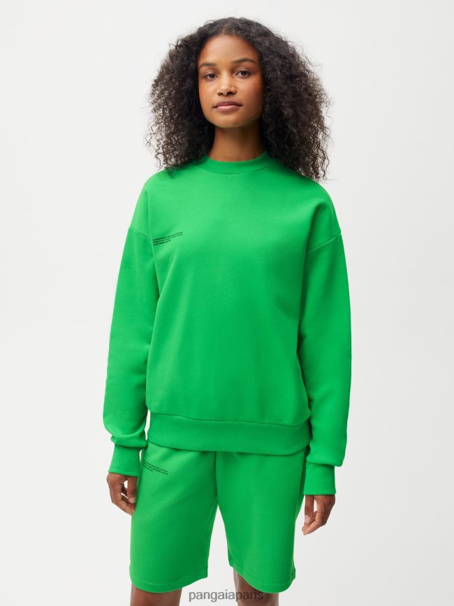 Vert Jade Pangaia vêtements femmes DH84F091 365 sweat