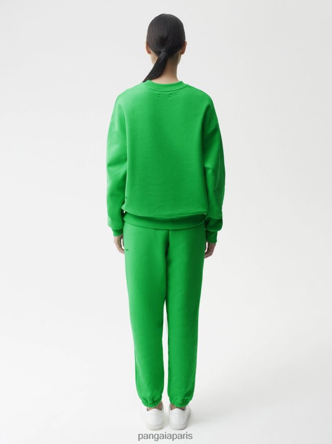 Vert Jade Pangaia vêtements femmes DH84F094 sweat-shirt signature