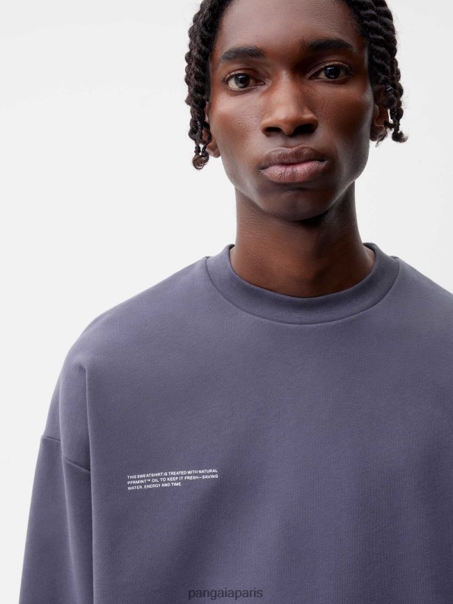 bleu ardoise Pangaia vêtements femmes DH84F090 365 sweat