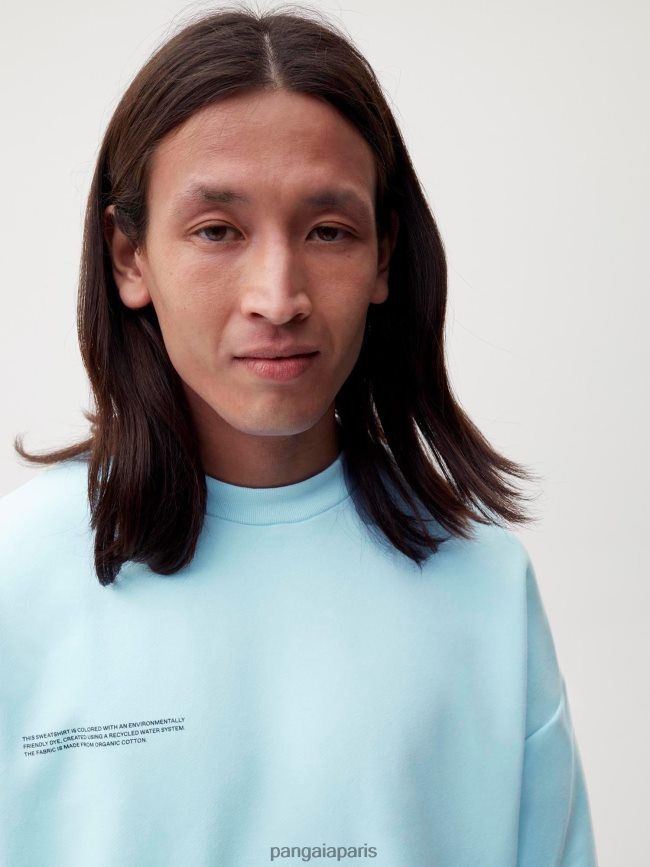 bleu céleste Pangaia vêtements femmes DH84F092 365 sweat