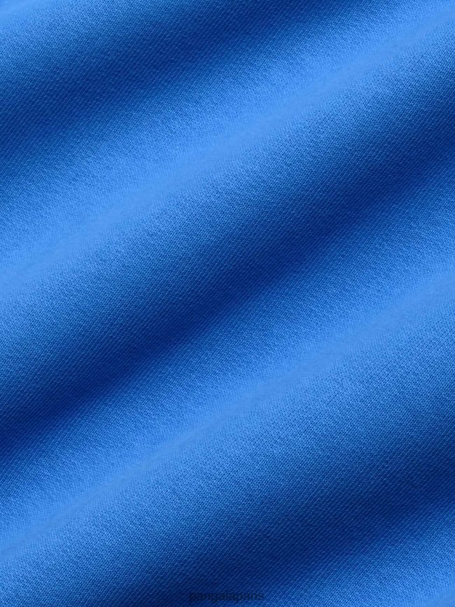 bleu d'eau Pangaia vêtements femmes DH84F097 sweat-shirt en coton en conversion