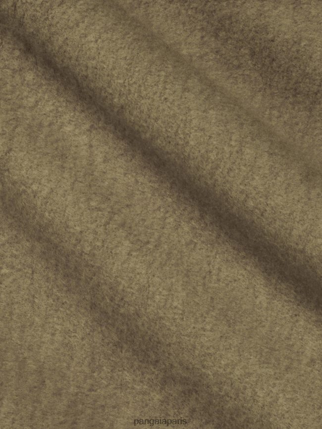 brun carbone Pangaia vêtements femmes DH84F0116 sweat-shirt en coton en conversion