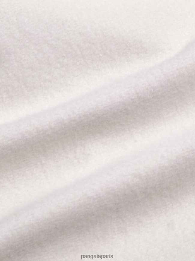 coton blanc Pangaia vêtements femmes DH84F080 sweat-shirt en coton en conversion