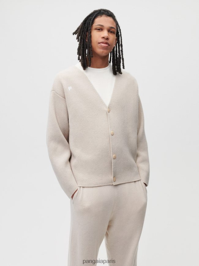 gruau Pangaia vêtements femmes DH84F0103 cardigan en cachemire recyclé