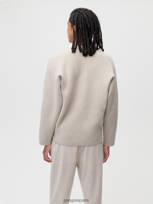 gruau Pangaia vêtements femmes DH84F0103 cardigan en cachemire recyclé