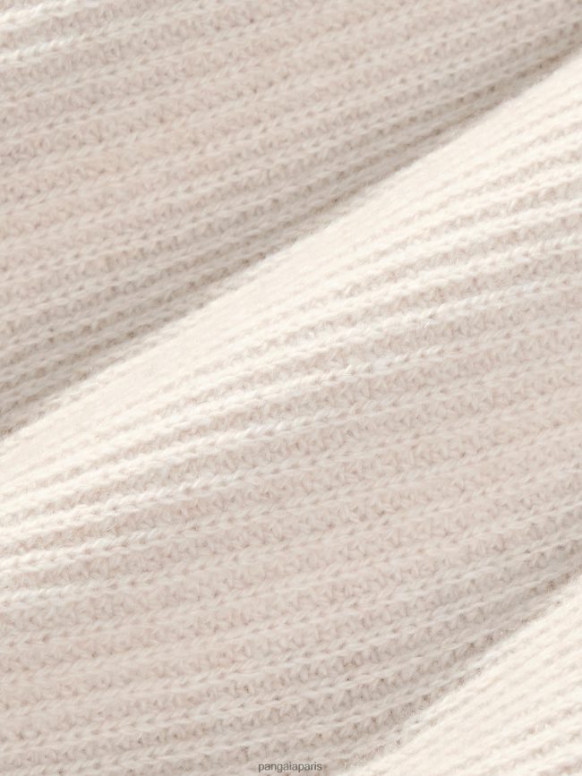 gruau Pangaia vêtements femmes DH84F085 entonnoir en cachemire recyclé - pull à col