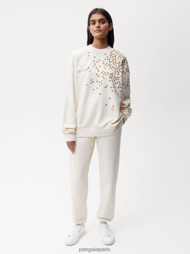 non teint Pangaia vêtements femmes DH84F096 abeille le sweat-shirt de changement