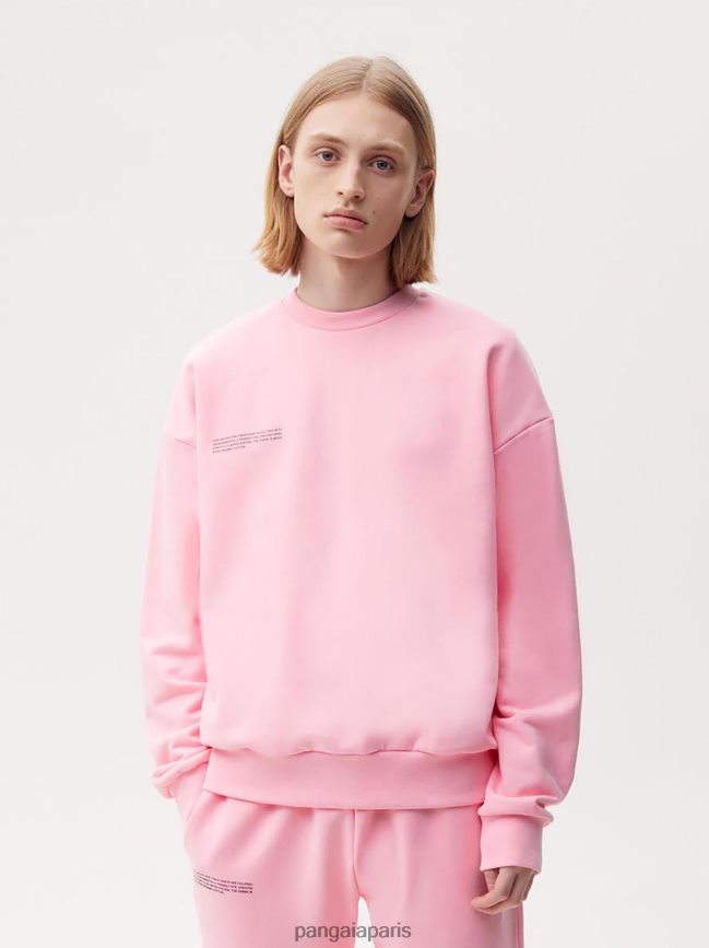 rose sakura Pangaia vêtements femmes DH84F078 365 sweat