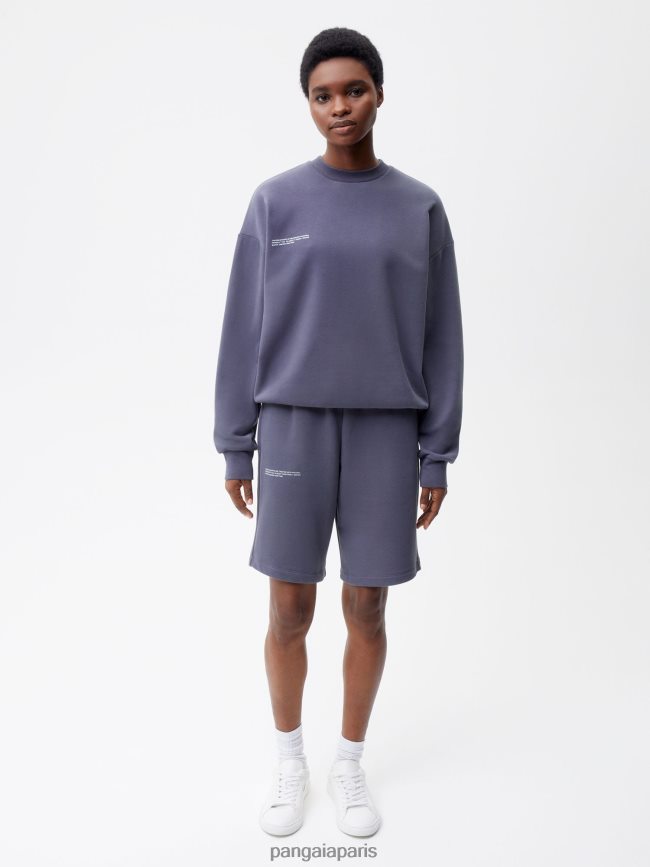 bleu ardoise Pangaia vêtements femmes DH84F0257 365 short long