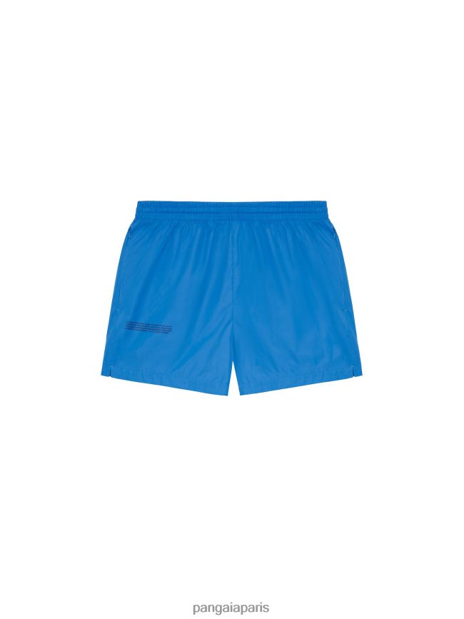 bleu céruléen Pangaia vêtements femmes DH84F0240 short en nylon recyclé
