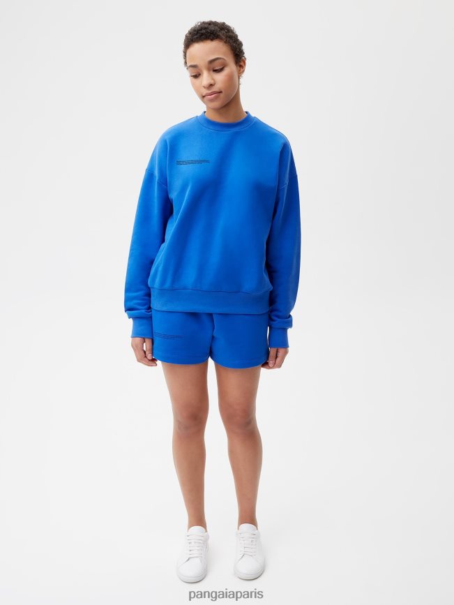 bleu cobalt Pangaia vêtements femmes DH84F0250 365 short