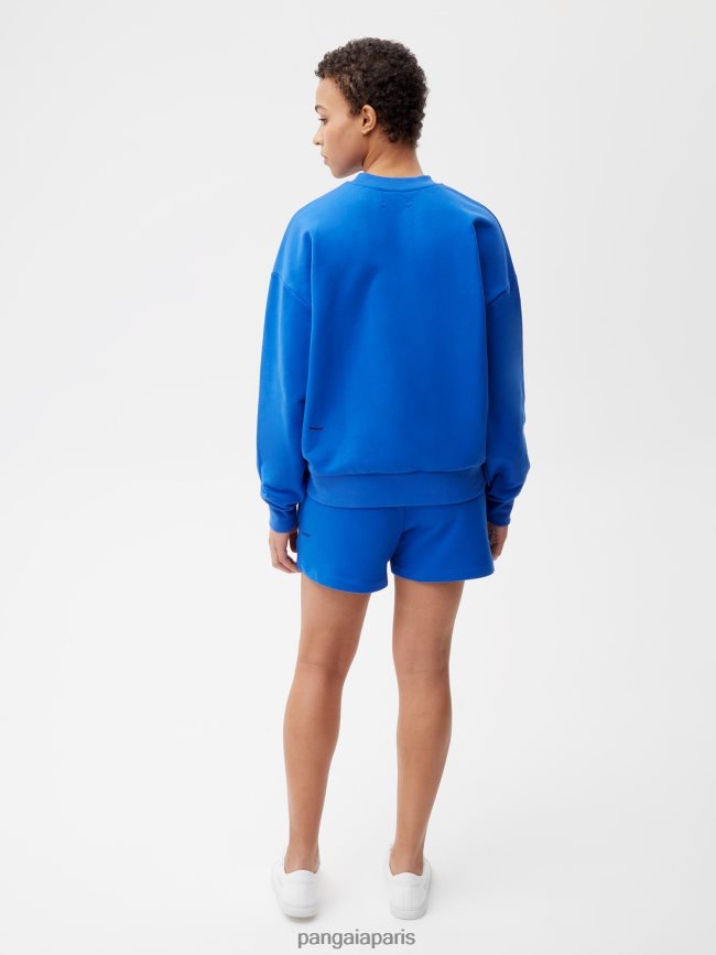 bleu cobalt Pangaia vêtements femmes DH84F0250 365 short