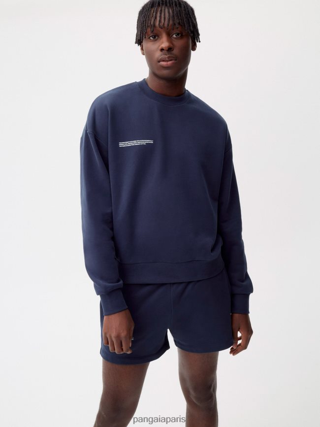 bleu marine Pangaia vêtements femmes DH84F0246 365 short