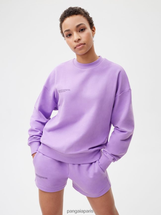 orchidée violette Pangaia vêtements femmes DH84F0247 365 short