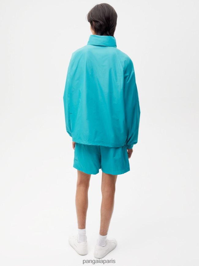 paon bleu Pangaia vêtements femmes DH84F0281 short en nylon à dégradation améliorée