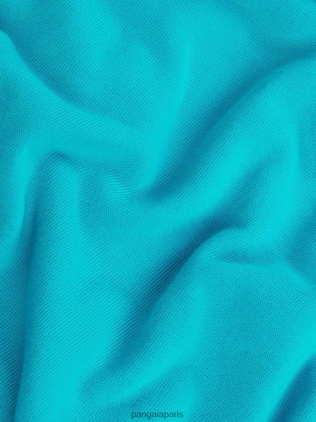 paon bleu Pangaia vêtements femmes DH84F0288 short en éponge