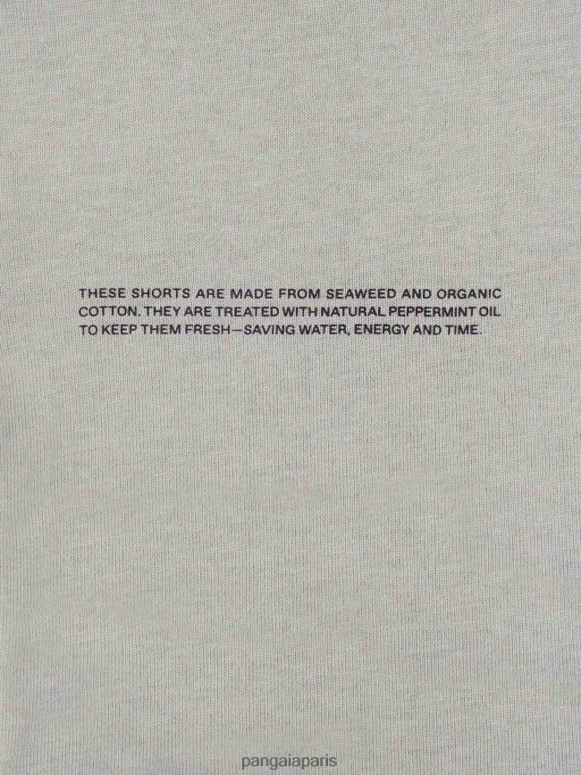 pierre Pangaia vêtements femmes DH84F0434 short de pyjama en coton bio avec c-fiber