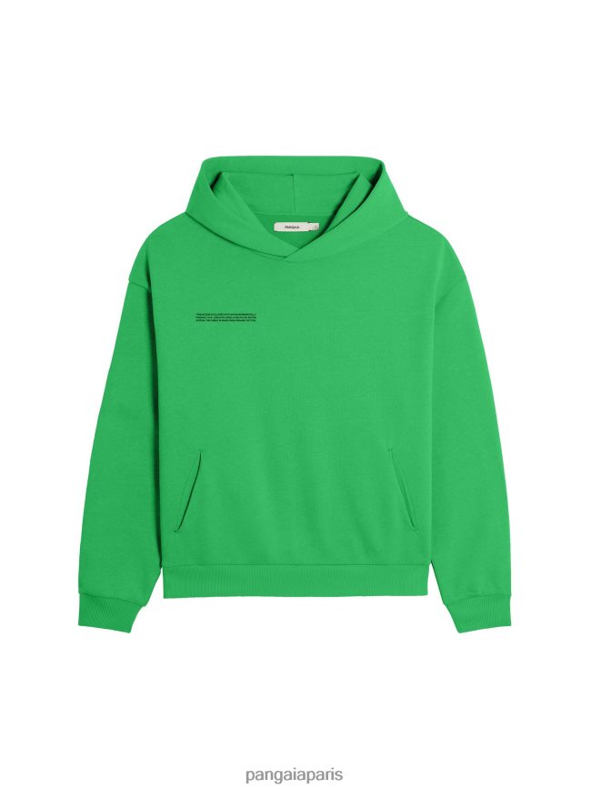 Vert Jade Pangaia vêtements femmes DH84F018 365 sweat à capuche