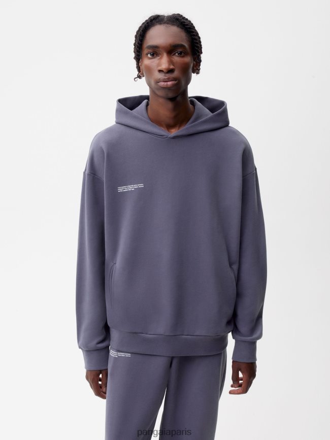 bleu ardoise Pangaia vêtements femmes DH84F070 365 sweat à capuche