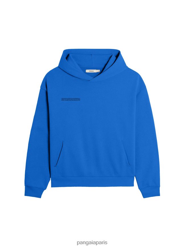 bleu cobalt Pangaia vêtements femmes DH84F011 365 sweat à capuche