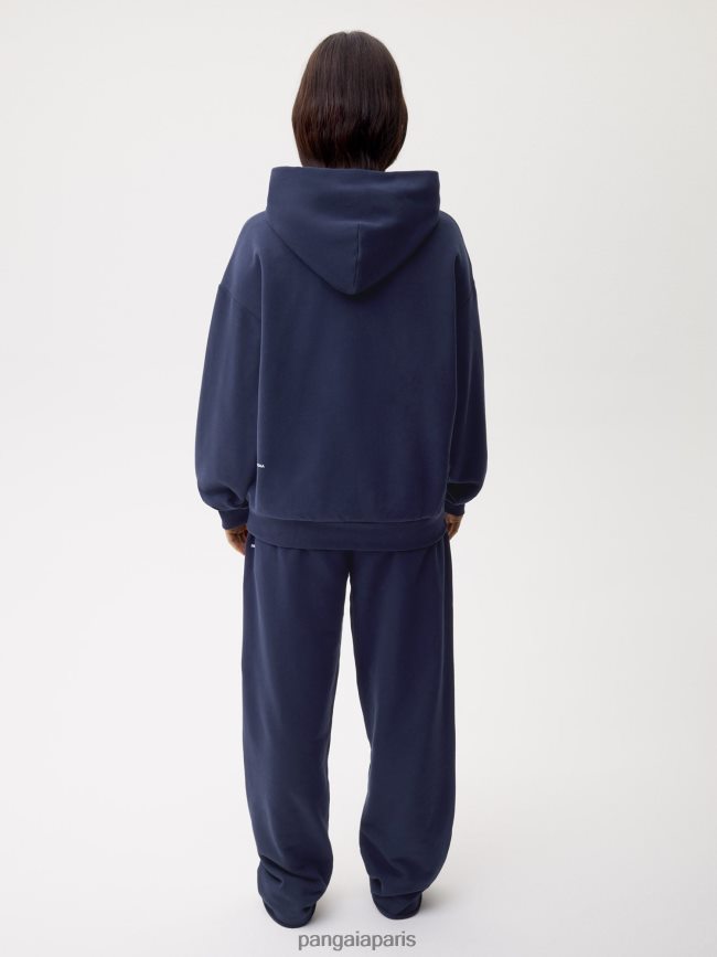 bleu marine Pangaia vêtements femmes DH84F017 365 sweat à capuche