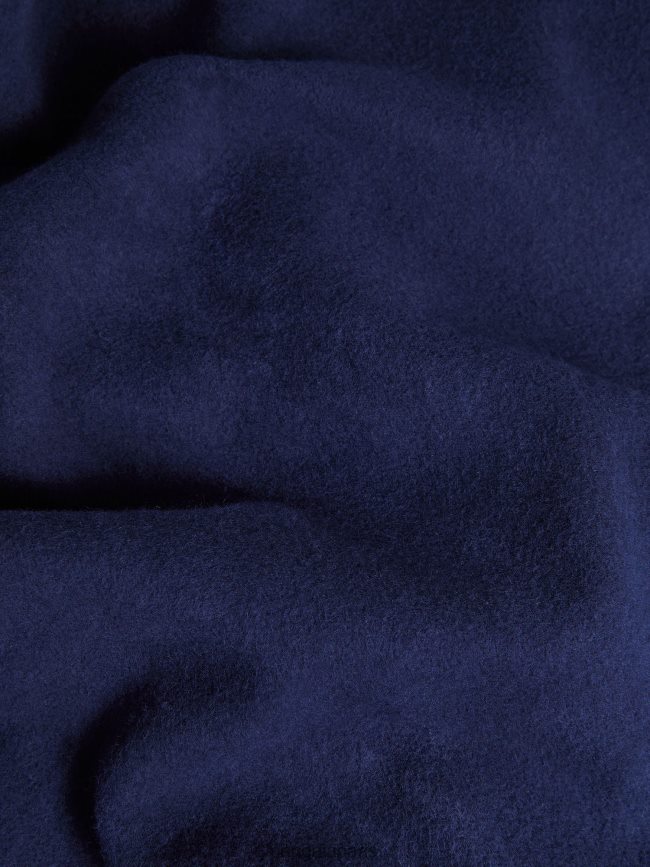 bleu marine Pangaia vêtements femmes DH84F08 sweat à capuche signature