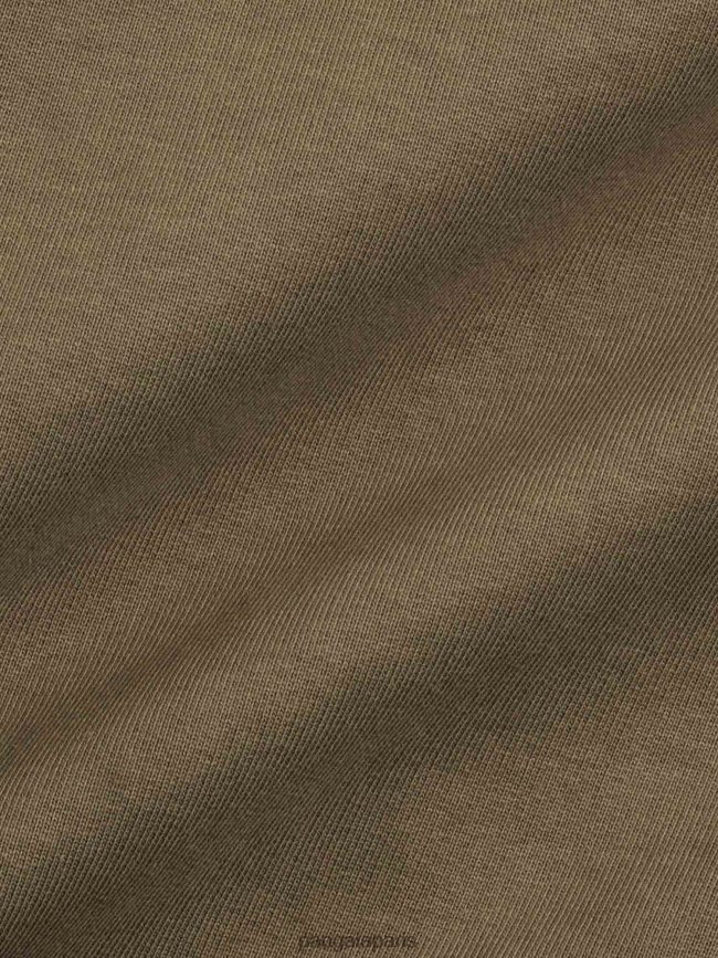 brun carbone Pangaia vêtements femmes DH84F049 sweat à capuche en coton converti