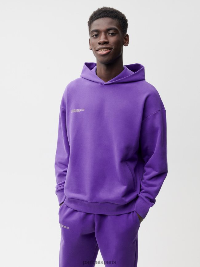 fleur de la passion violette Pangaia vêtements femmes DH84F041 365 sweat à capuche