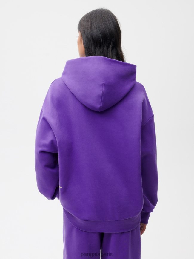 fleur de la passion violette Pangaia vêtements femmes DH84F041 365 sweat à capuche