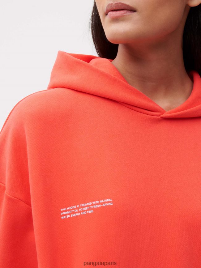 fruit du dragon rouge Pangaia vêtements femmes DH84F040 365 sweat à capuche