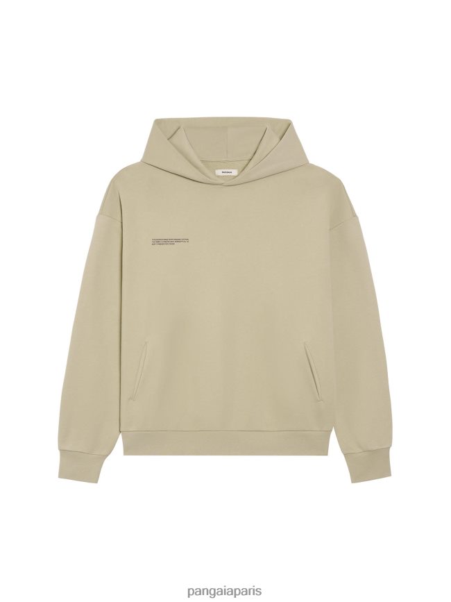 maitake beige Pangaia vêtements femmes DH84F024 365 sweat à capuche - ampli noisette