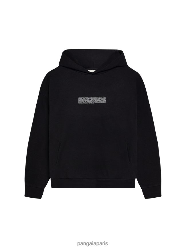 noir Pangaia vêtements femmes DH84F013 sweat à capuche lab nxt gen