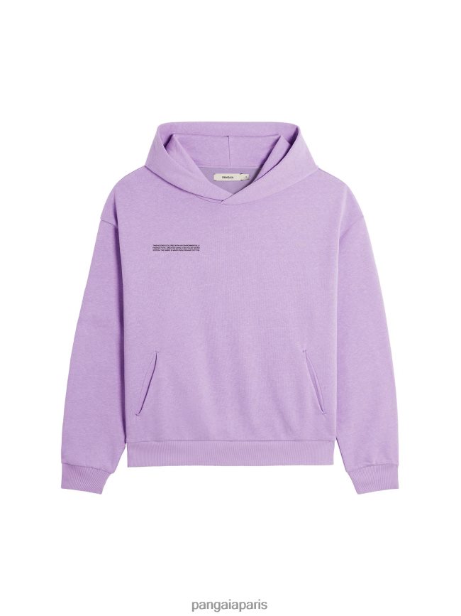 orchidée violette Pangaia vêtements femmes DH84F014 365 sweat à capuche