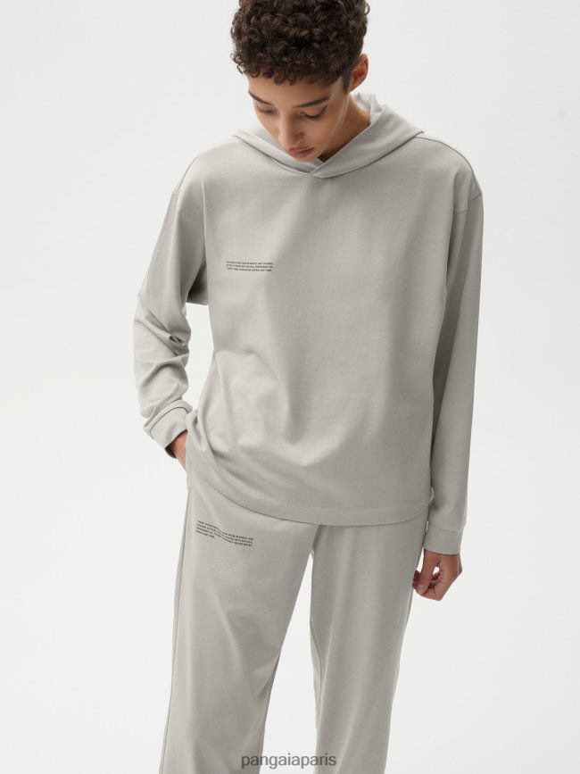 pierre Pangaia vêtements femmes DH84F067 haut d'intérieur en coton biologique avec c-fiber