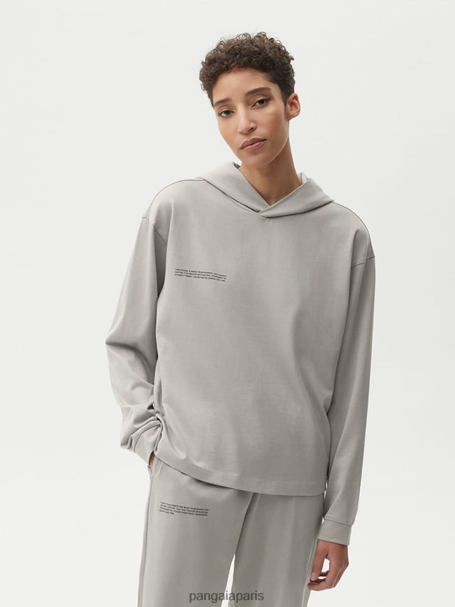 pierre Pangaia vêtements femmes DH84F067 haut d'intérieur en coton biologique avec c-fiber