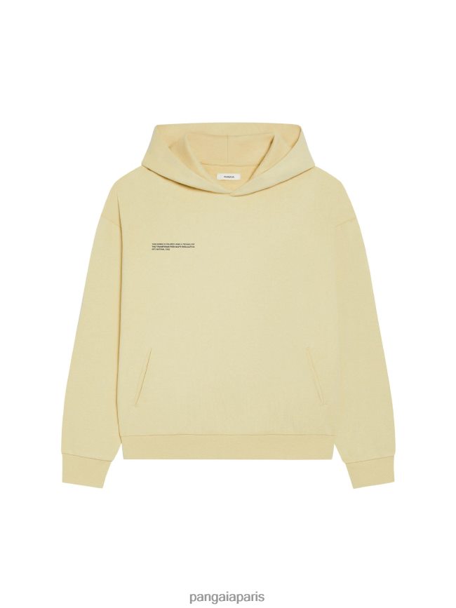 vert matcha Pangaia vêtements femmes DH84F069 sweat à capuche teinté alimentaire